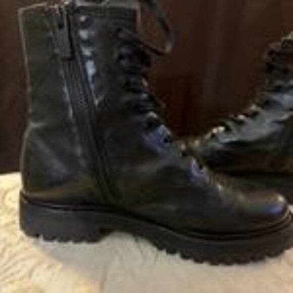 Thursday Boot Company Women's Size 6 Lace-Up Combat Boot Leather - Picture 3 of 4